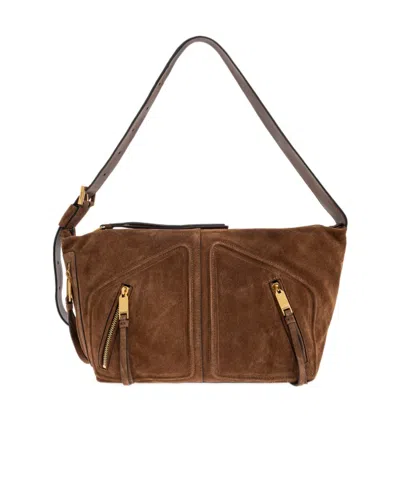 Allsaints Zippered Shoulder Bag In Pattern