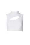 Allsisters Persei Bikini Top In White In White