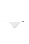 Allsisters Pyramid Bikini Bottom In White/black In Multi