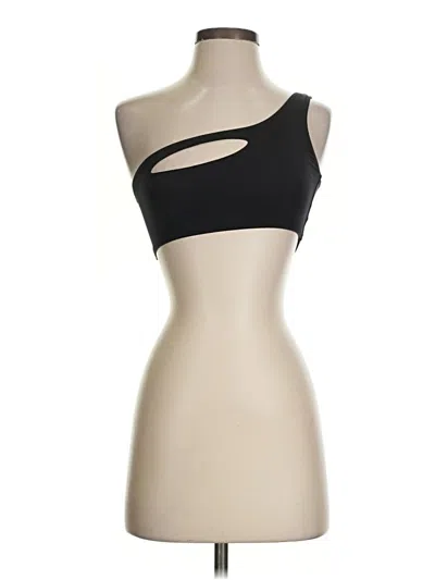 Pre-owned Allsisters Tube Top Black Strapless Neckline Tops