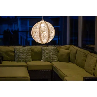 Allsop 18" Plug-in Outdoor Hanging Light