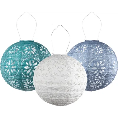 Allsop Home & Garden Seattle Game Day Solar Lantern 3-pack In Multi