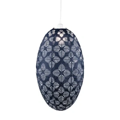 Allsop Home & Garden Soji Stella Nova Geo Palm Pod In Blue
