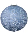 Allsop Soji Stella Solar Boho Globe Lantern In Blue