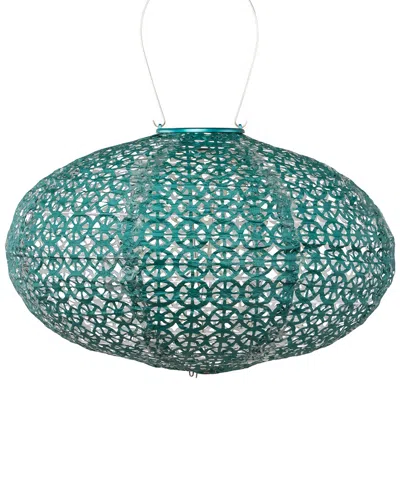 Allsop Soji Stella Solar Oval Wagon Wheel Lantern