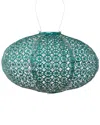 Allsop Soji Stella Solar Oval Wagon Wheel Lantern