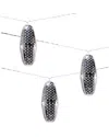 Allsop Solar String Lights Marrakesh Metallic In Blue