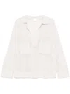 Allude Open-knit Sweater In Multi