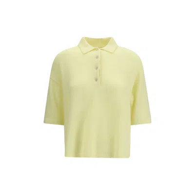 Allude Bicolor Cashmere Polo Women's Shirt