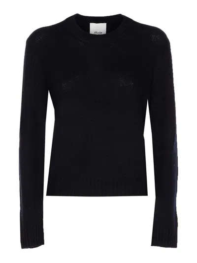 ALLUDE BLACK SWEATER