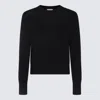 ALLUDE BLACK WOOL KNITWEAR