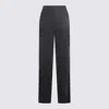Allude Trousers Blacks And Greys In Black