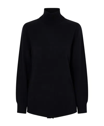 Allude Bodysuit Top In Black