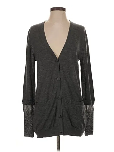 Pre-owned Allude Cardigan Sweater In Gray