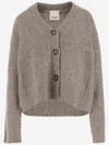 ALLUDE ALLUDE CASHMERE AND SILK CARDIGAN