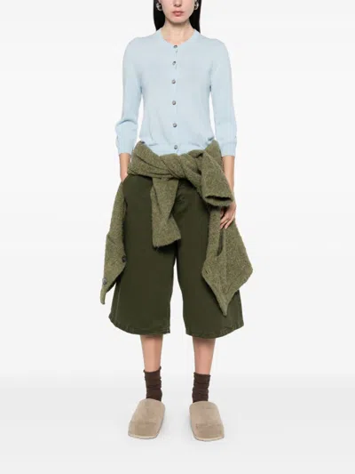 Allude Cashmere Cardigan In 蓝色