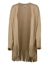 Allude Cashmere Cardigan In Neutral
