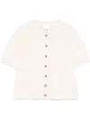 Allude Cashmere Cardigan In Neutrals