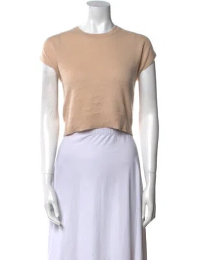 Pre-owned Allude Cashmere Crew Neck Sweater In Gray