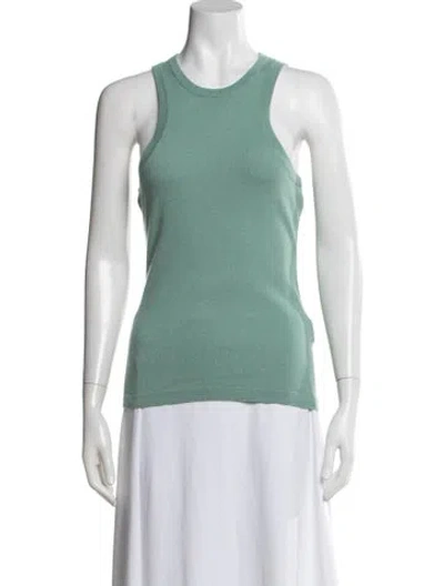 Pre-owned Allude Cashmere Crew Neck Top W/ Tags In Green