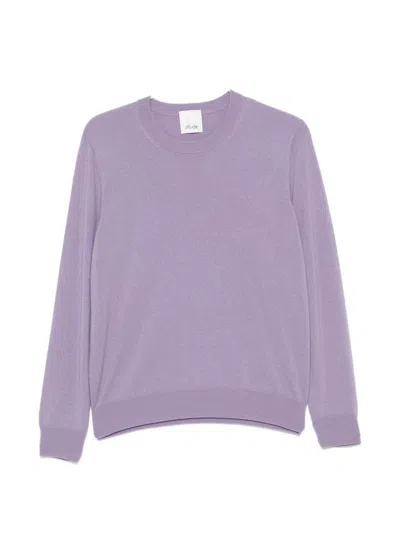 Allude Cashmere Crew-neck Sweater In Multi