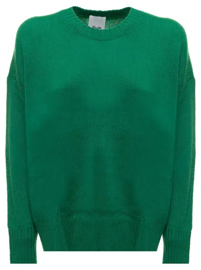 Allude Cashmere Green Sweater