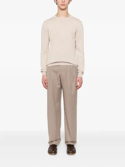 Allude Cashmere Jumper In Neutral
