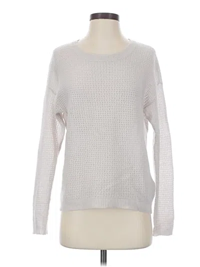 Pre-owned Allude Cashmere Pullover Sweater In Silver