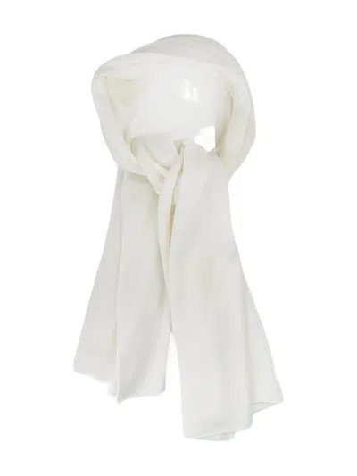 Allude Cashmere Scarf In White
