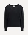 Allude Cashmere Sweater In Black