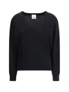 Allude Cashmere Sweater In Black