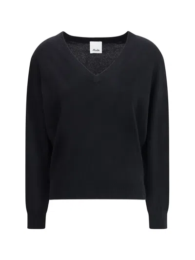 ALLUDE CASHMERE SWEATER