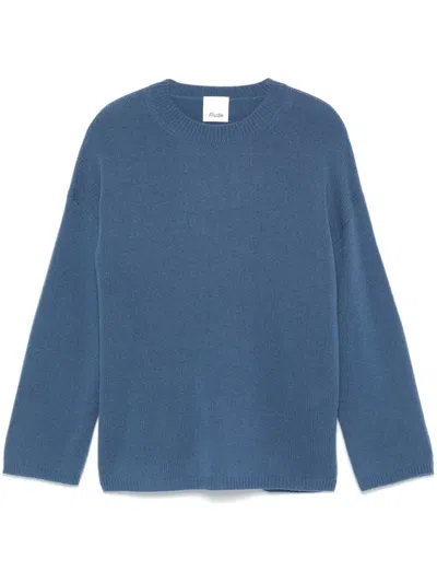 Allude Pullover Aus Kaschmir In Blau