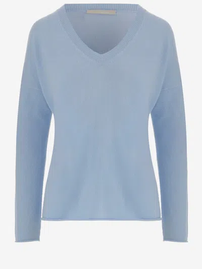 Allude Cashmere Sweater In Blue