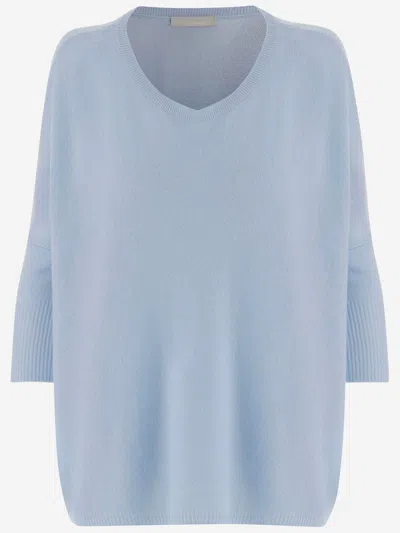 Allude Cashmere Sweater In Blue