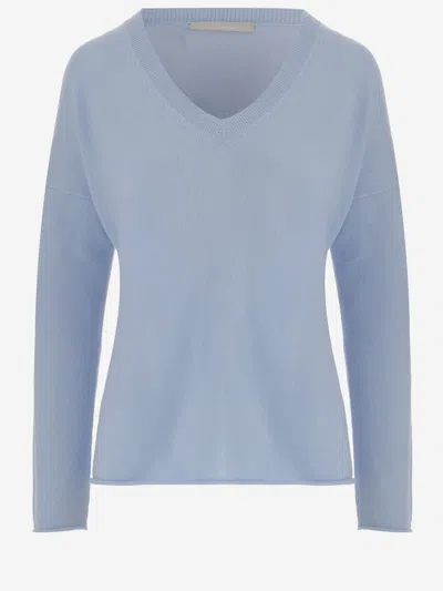 Allude Cashmere Sweater In Blue
