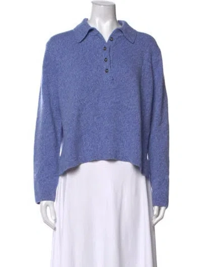Pre-owned Allude Cashmere Sweater In Blue