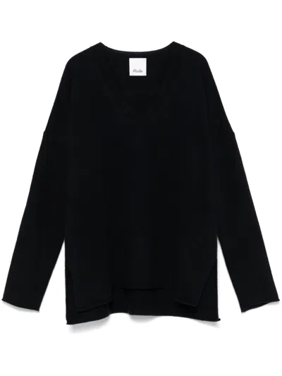 Allude Cashmere Sweater In Blue