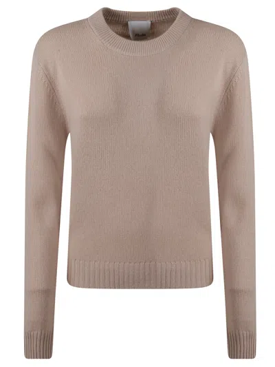 Allude Cashmere Sweater In Brown