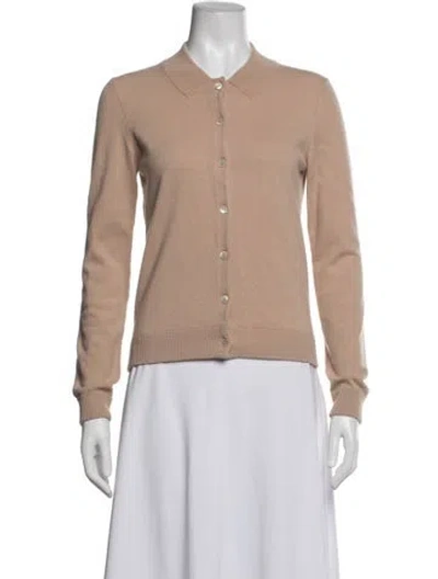 Pre-owned Allude Cashmere Sweater In Brown