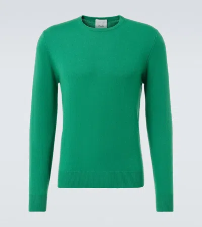 Allude Cashmere Sweater In Green