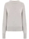 Allude Cashmere Sweater In Grey