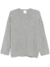 Allude Cashmere Sweater In Grey