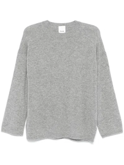 Allude Cashmere Sweater In Heater Mel