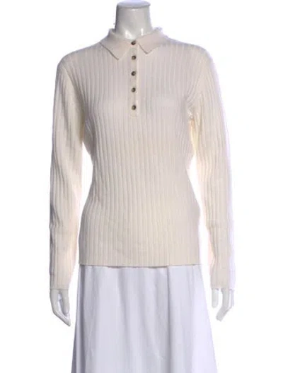 Pre-owned Allude Cashmere Sweater In Neutral