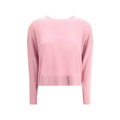 Allude Cashmere Sweater In Pink