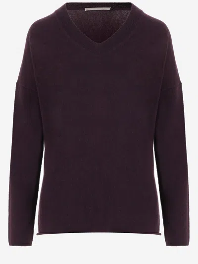 Allude Cashmere Sweater In Purple
