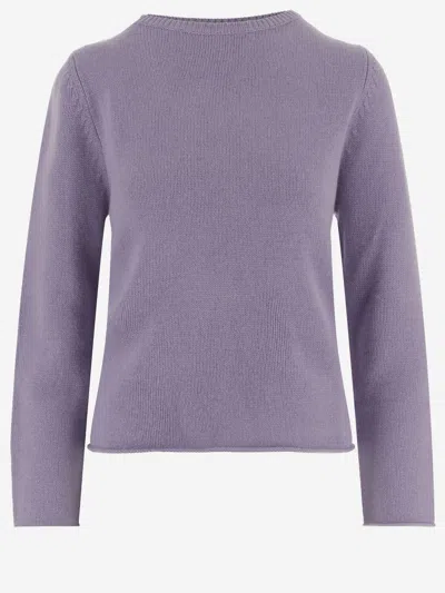 Allude Cashmere Sweater In Purple