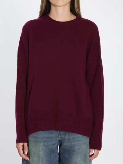 Allude Cashmere Sweater In Red