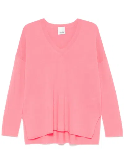 Allude Pullover Aus Kaschmir In Rosa